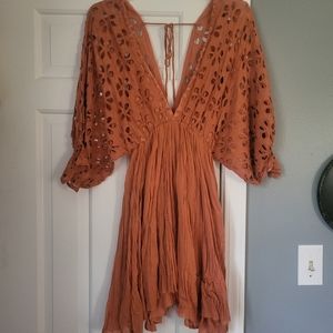 NWT Intimately Free People Bella Note Mini Dress Suze XS